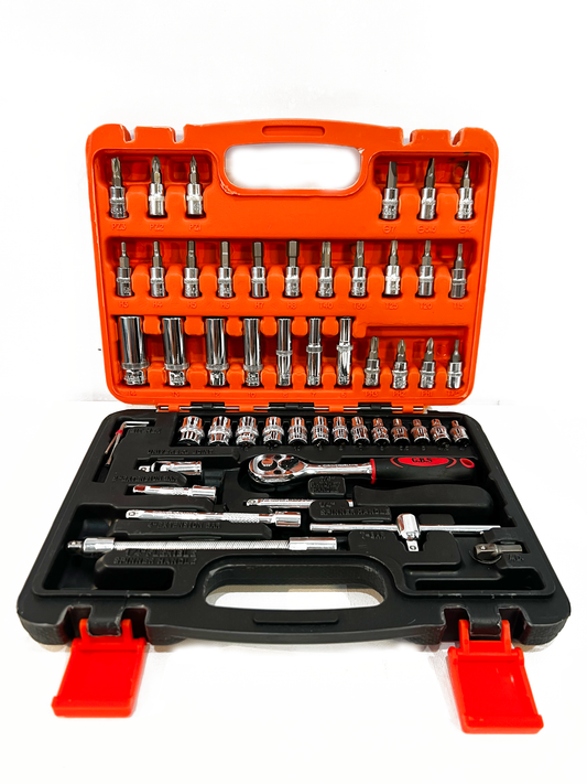 52 Piece Socket & S/Driver Bit Set