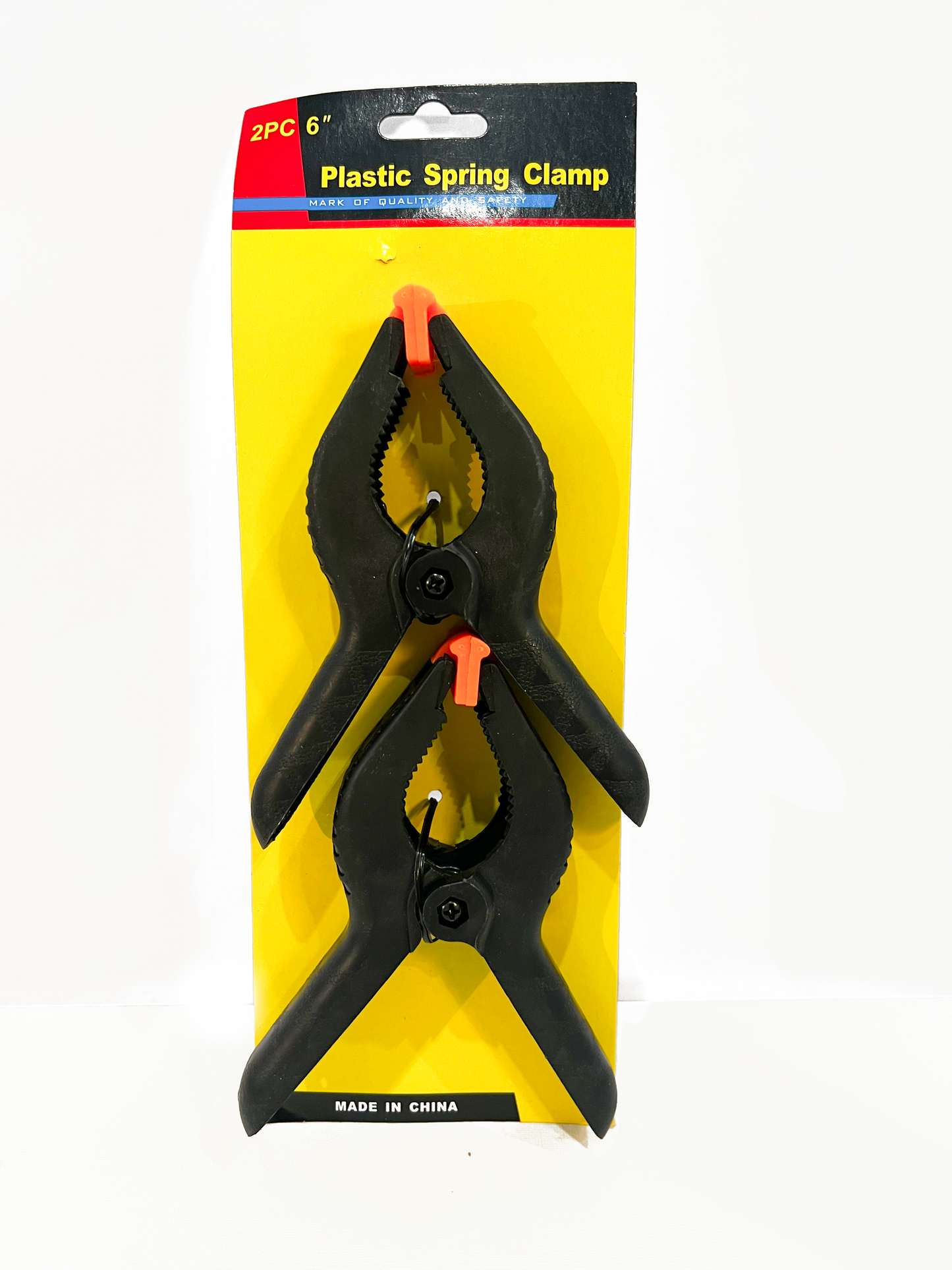 2 Piece Plastic Spring Clamp